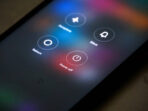 power off and other icons on a smartphone screen.